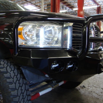 truck with fusion bonded epoxy coating