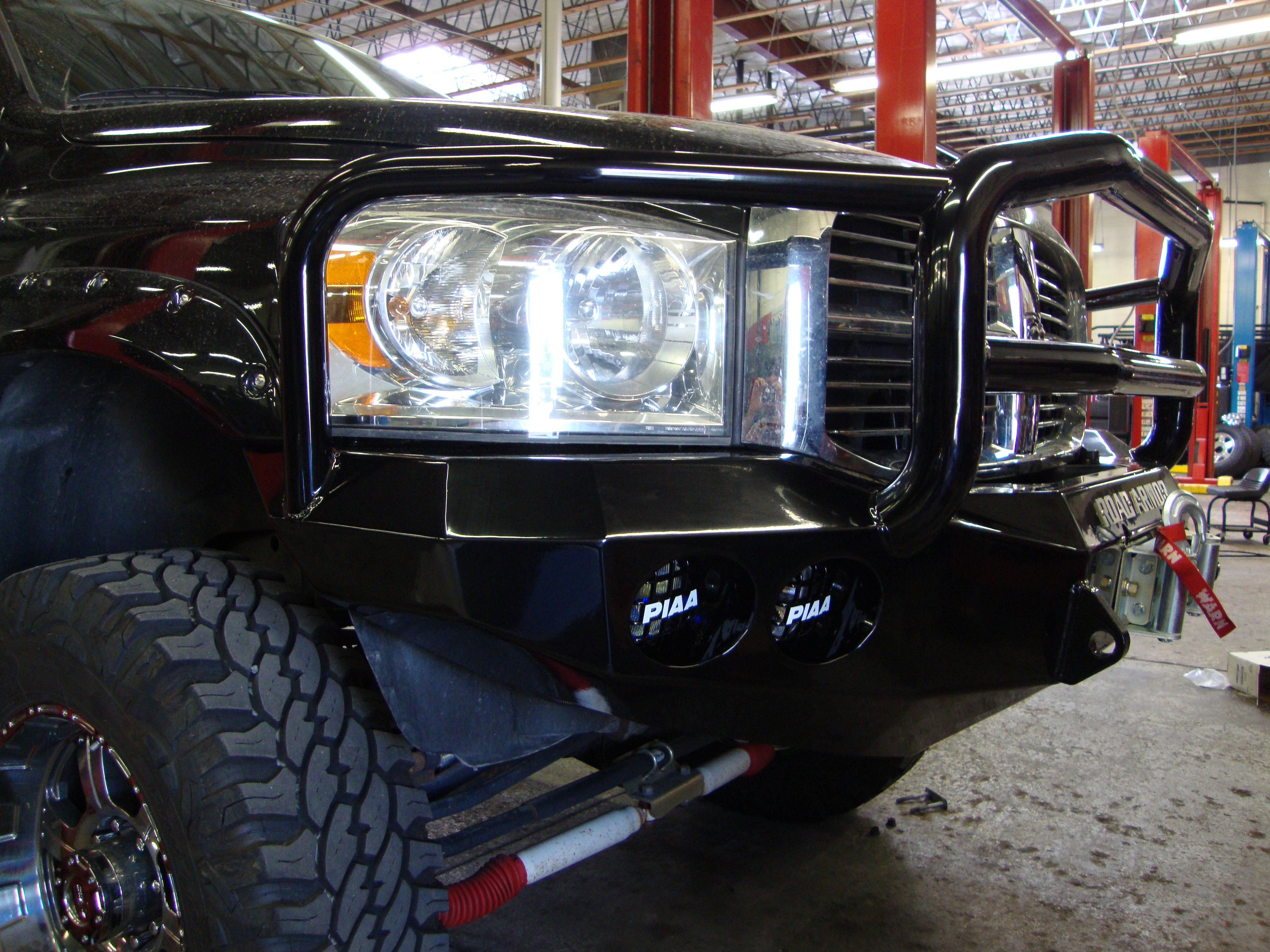 truck with fusion bonded epoxy coating
